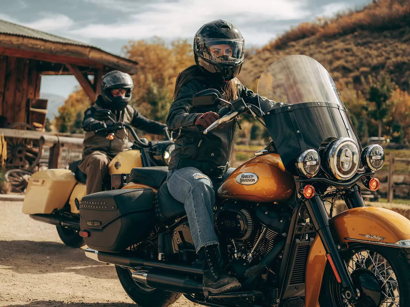 Learn to ride a Harley-Davidson